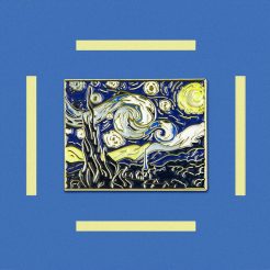 Van Gogh - Starry Night Pin