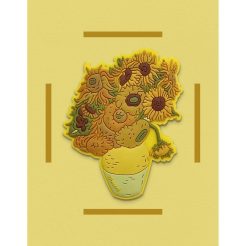 Van Gogh - Sunflowers PVC Magnet