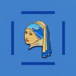 Vermeer - Girl with the Pearl Earring Pin