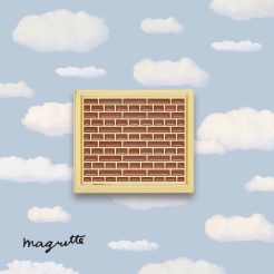 Magritte - Le Cadre Vide Pin