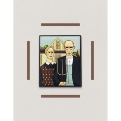 Wood - American Gothic PVC Magnet