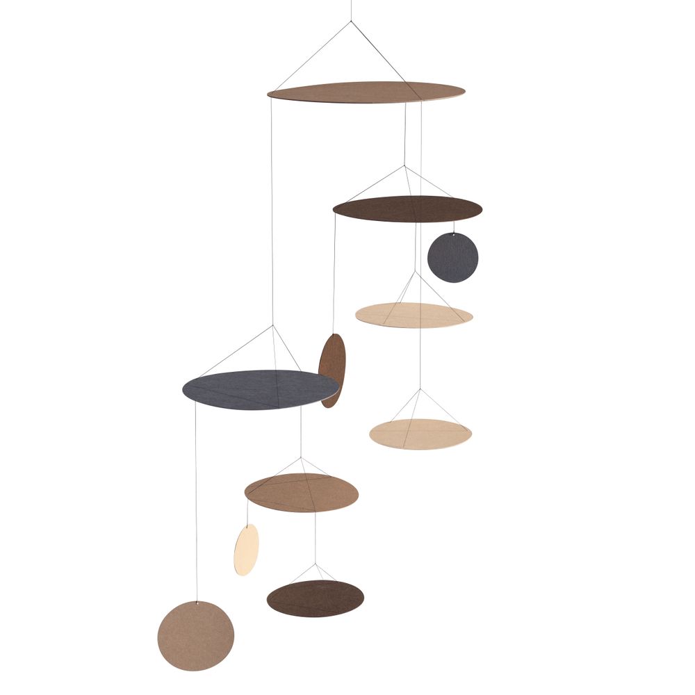 Hanging Art - UFO (Brown)