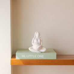 Ceramic Pregnant Woman (White)