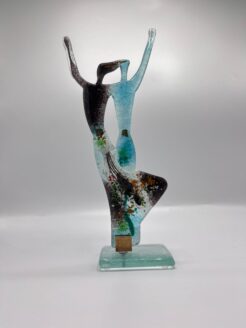 Couple Jazz Black & Turquoise