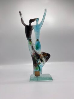 Couple Jazz Black & Turquoise