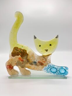 Lying Cat Large - Hydra Lime