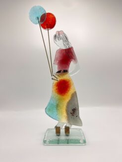 Glass Girl with Balloon - Ritmo