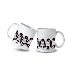 Banksy Ceramic Mug 325ml - Laugh Now