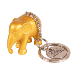 Elephant Parade Keychain - Metallic Gold