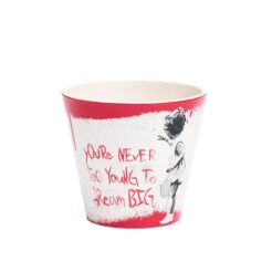 Banksy Espresso cup in RPET 90 ml - Dream Big