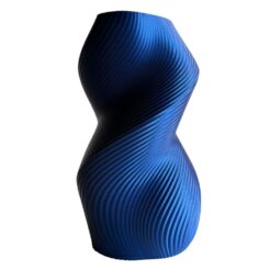 Multicolor Vase “Siluet” (blue/purple/black) 20cm