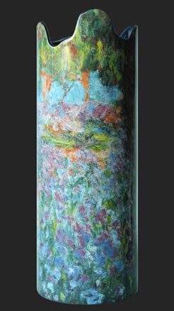 Vase Monet "Le Jardin de Monet, les Iris"