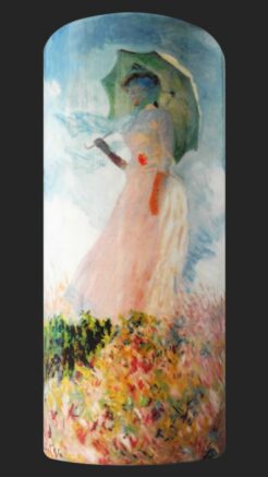 Vase Monet "Woman with umbrella"