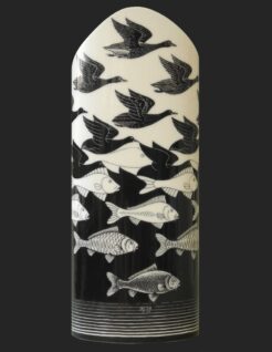 Vase Escher "Air and Water"