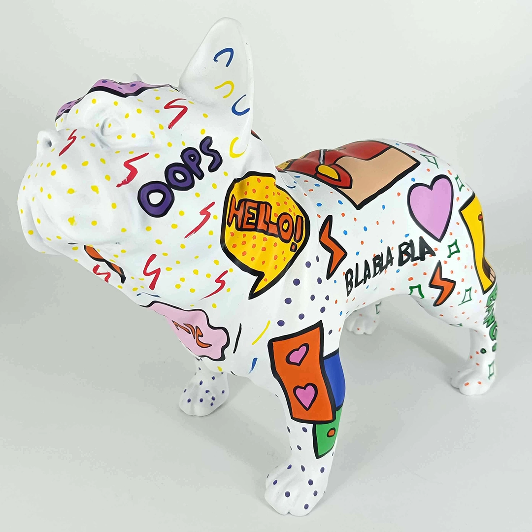 BULLDOG - White Pat-Pop