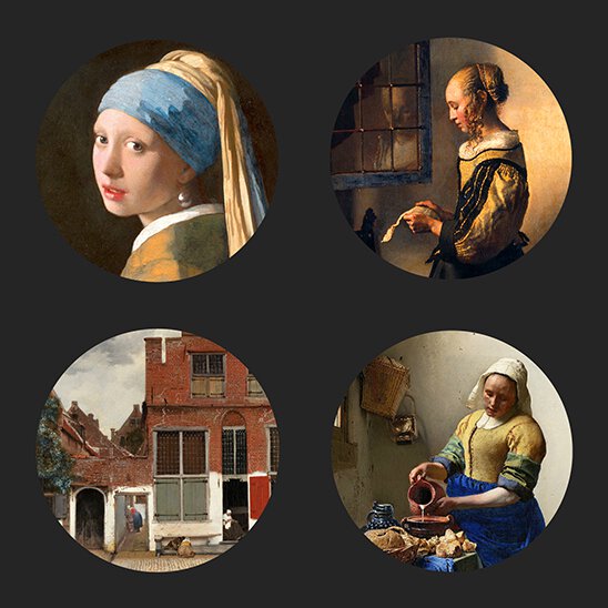 Coasters Vermeer