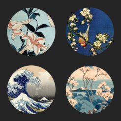 Coasters Hokusai