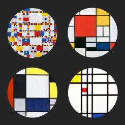 Coasters Mondriaan
