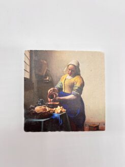 Tile 'The Milkmaid' by Johannes Vermeer