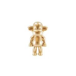 Monkey The Legend - Polyresin - Gold - 11x7x19cm