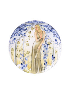 Ella Wall Plate - Ceramic - 26 cm