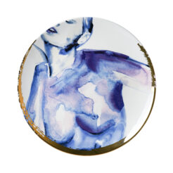 Victoria Verbaan wall plate - Sexy lady - Ceramic - 31 cm