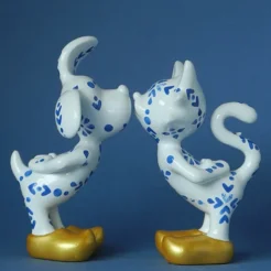 Jacky Zeger - This is love (Delft blue with gold)