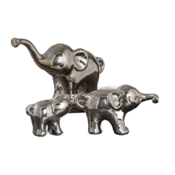 3-piece Elephant Figurine “Eddi”