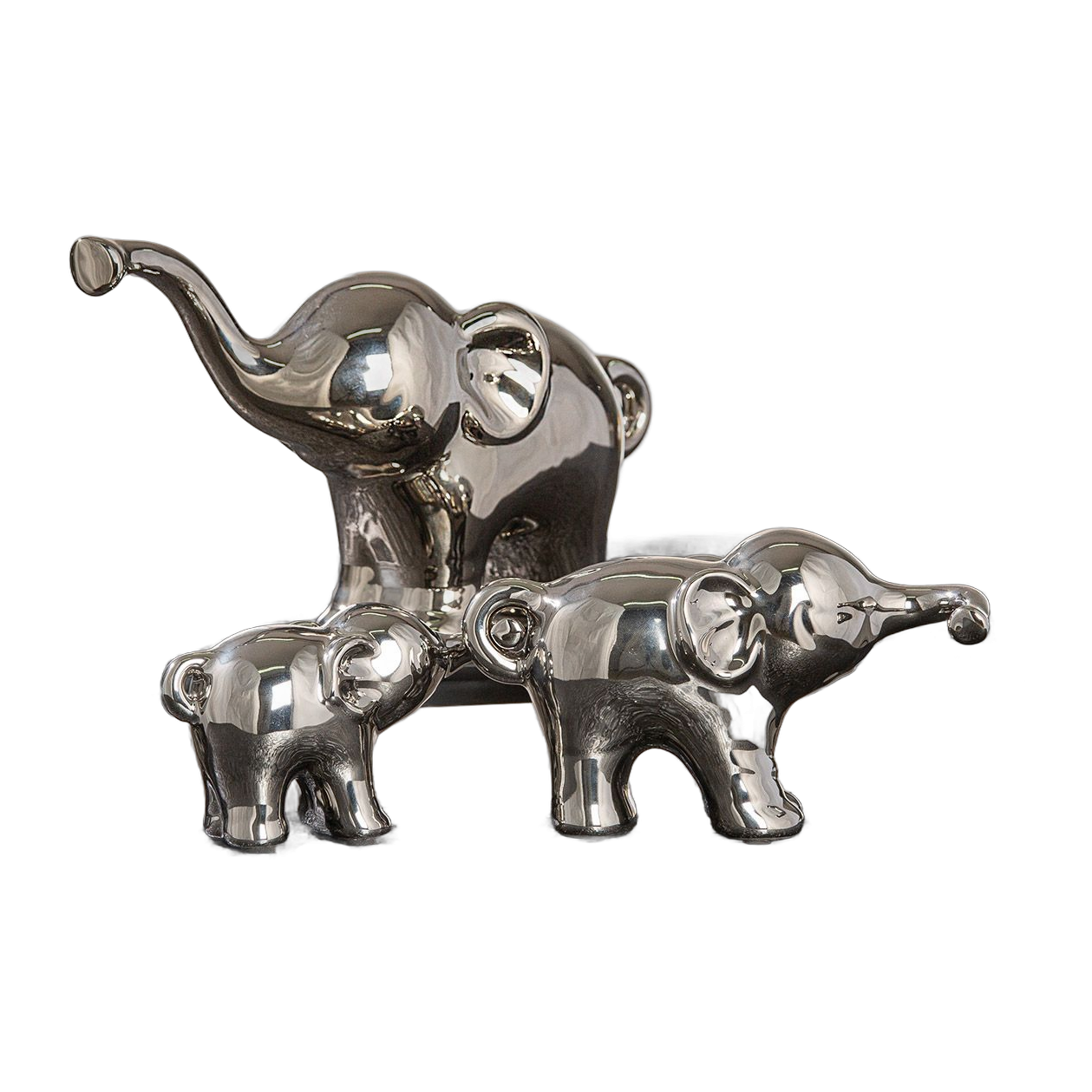 3-piece Elephant Figurine “Eddi”
