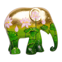 3D Magnet 7cm – Golden Lotus