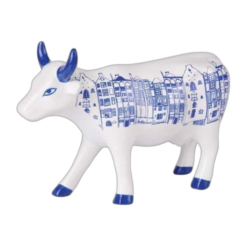 CowParade - Amsterdam Cow ( medium ceramic)