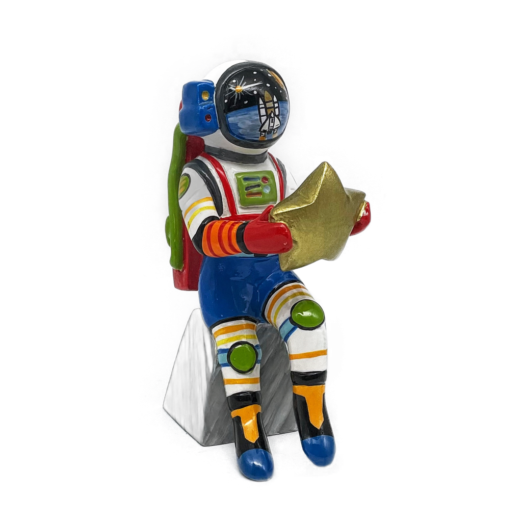 Astronaut “Star Catcher” Color A