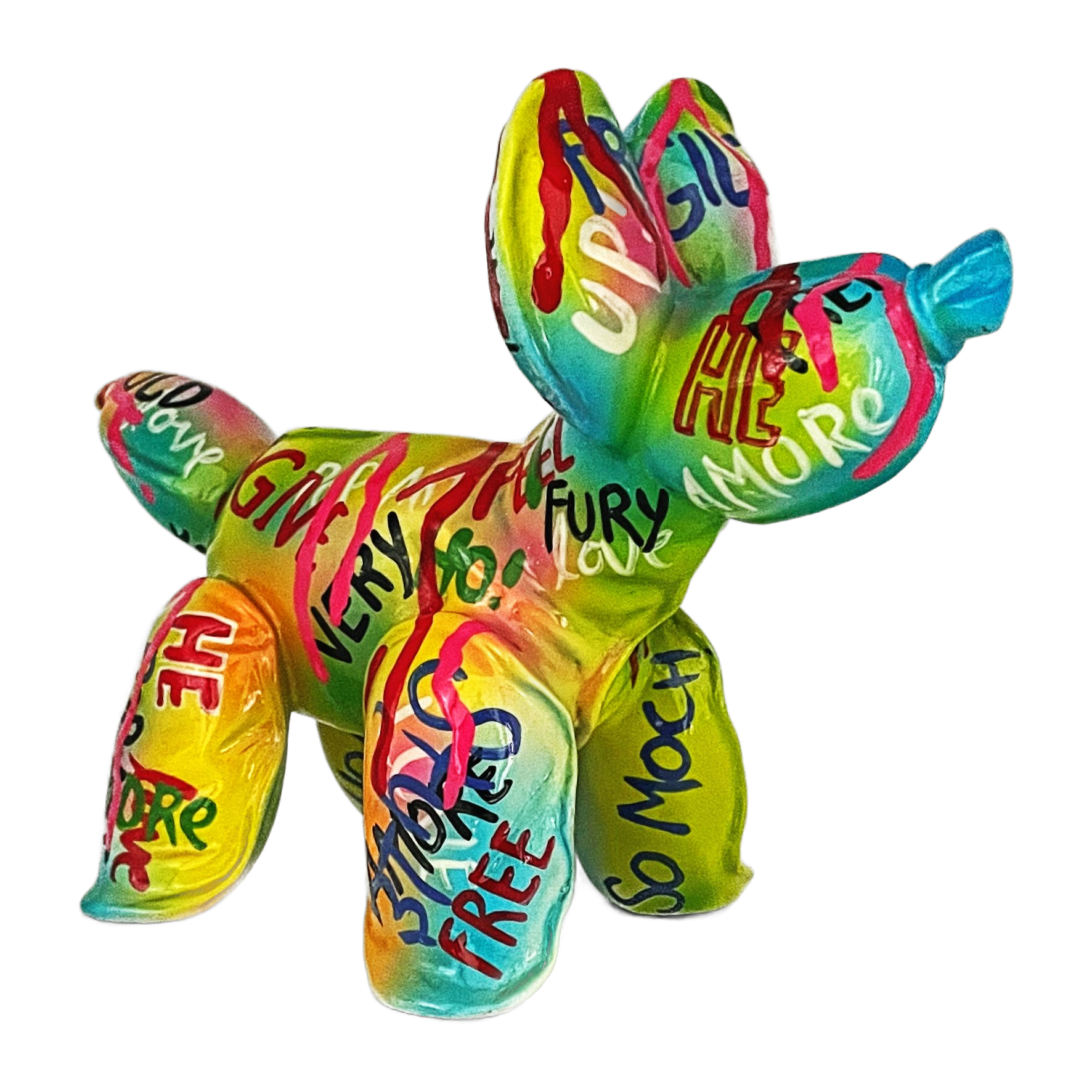 Balloon Dogs - Balloon Dog Graffiti Medium