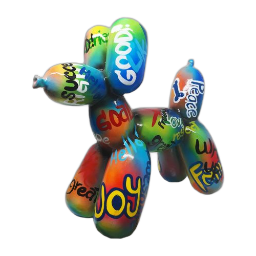 Balloon Dogs - Balloon Dog Graffiti Small