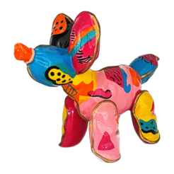 Balloon Dogs - Balloon Dog Pink Multicolor Small