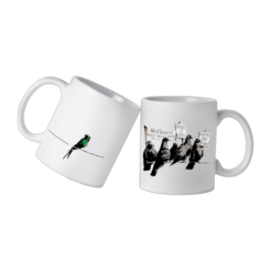 Banksy Ceramic Mug 325ml – Birds