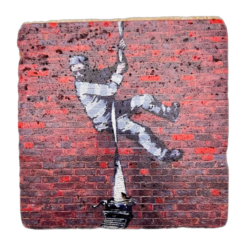 Banksy Tile ‘Create Escape’