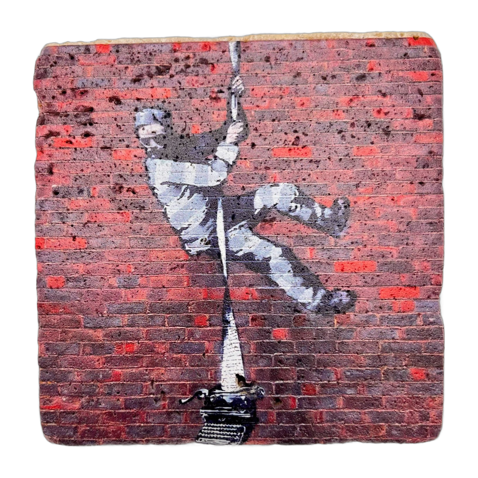 Banksy Tile ‘Create Escape’