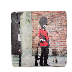 Banksy Tile ‘Queens Guard’