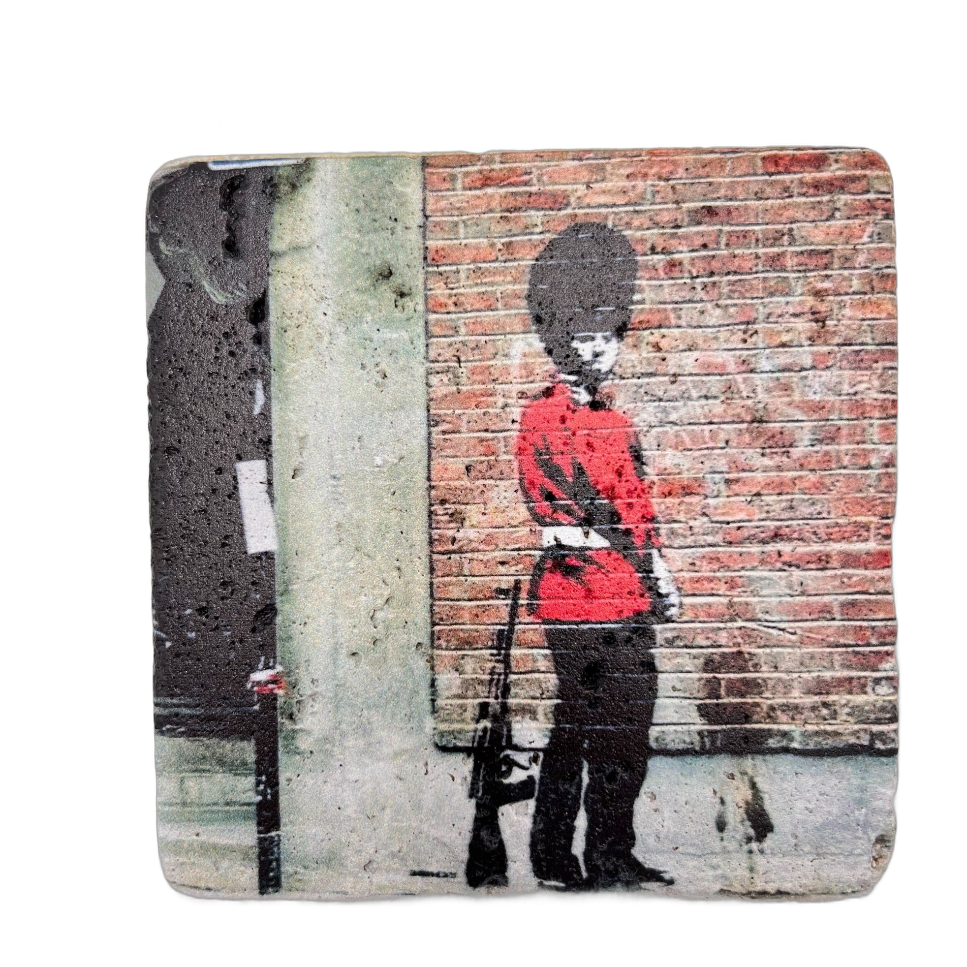 Banksy Tile ‘Queens Guard’