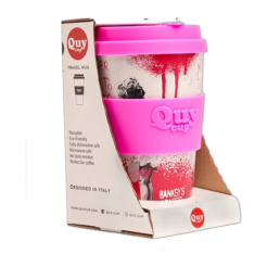 Banksy Travel Mug in RPET 400 ml – Dream Big