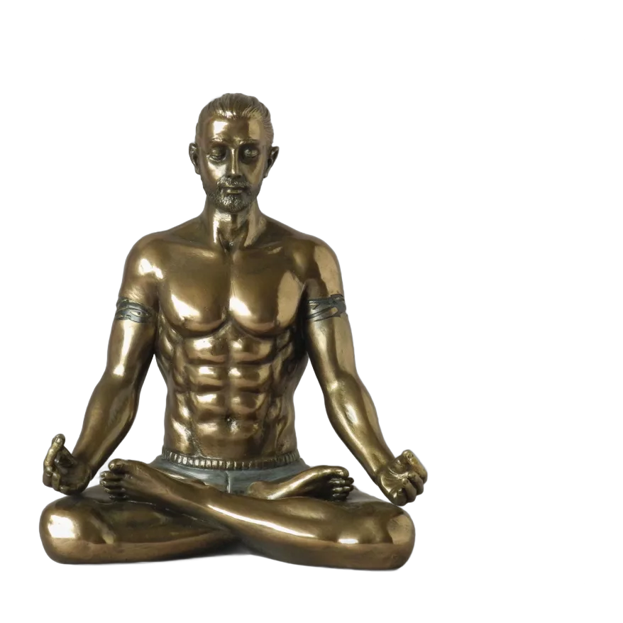Body Talk Yoga – Lotus position, tattooed
