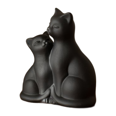 Ceramic Cats (Black)