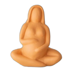 Ceramic Pregnant Woman (Terracotta)