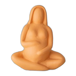 Ceramic Pregnant Woman (Terracotta)