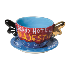 Senatori Town - Coffee Cup & Saucer, Blue Majestic