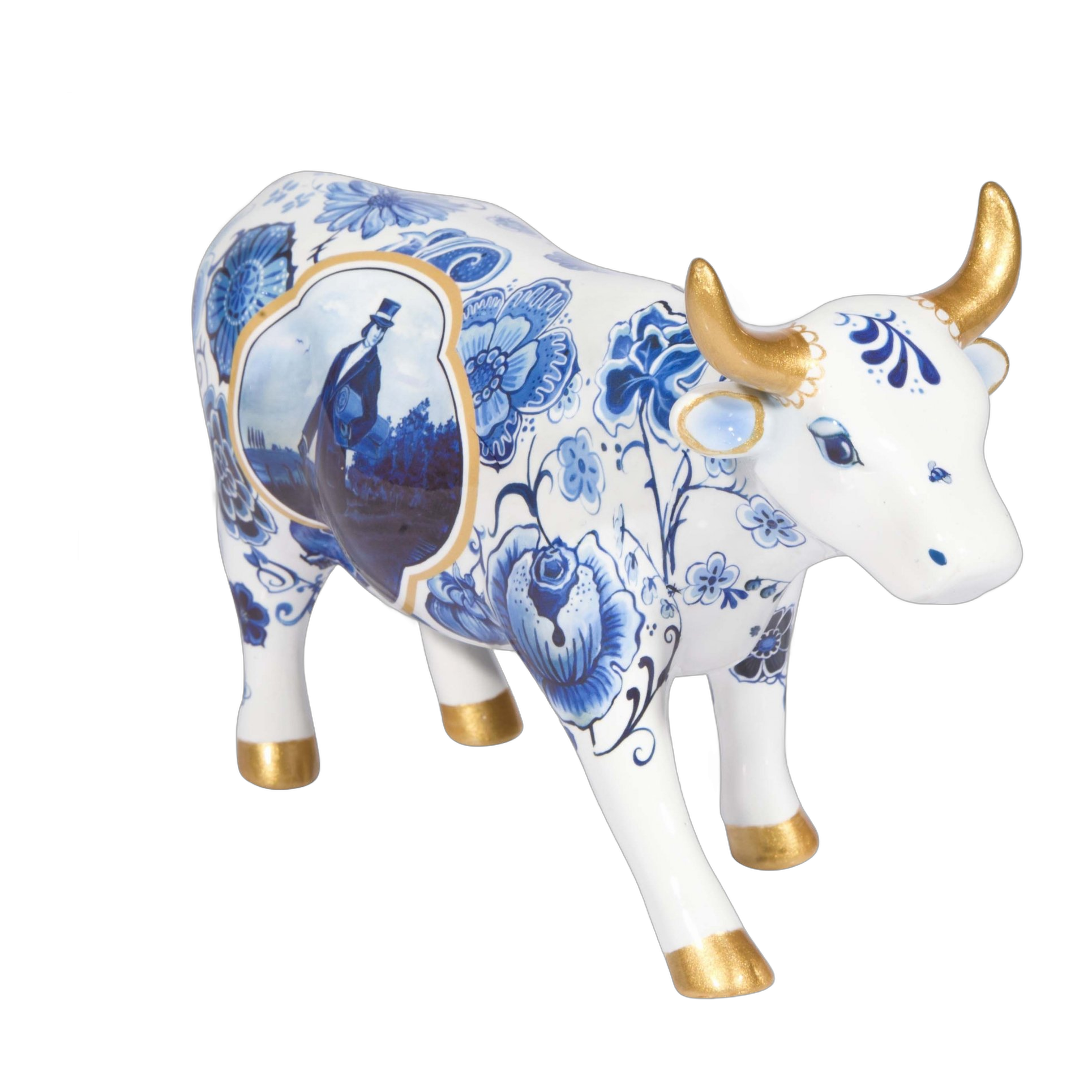 CowParade - Cow Bone China (medium ceramic)