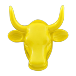 CowParade Magneet Geel