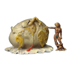 Dali - Geopolitical child watches the birth of the new human (Set)