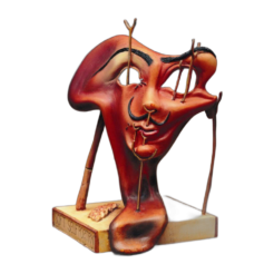 Dali – Zacht zelfportret met gebakken spek